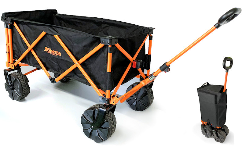 OUT OF STOCK Sherpa Folding Cart with Tailgate End