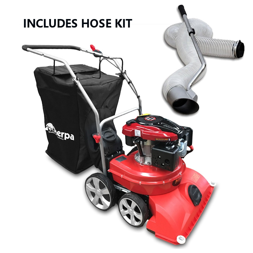 PRE-ORDER Sherpa Petrol Wheeled Leaf Vacuum + HOSE KIT BUNDLE